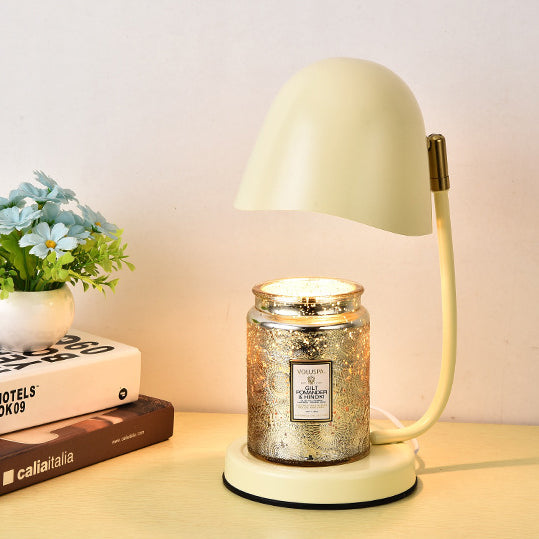 Metal Eggshell Melting Wax Table Lamp
