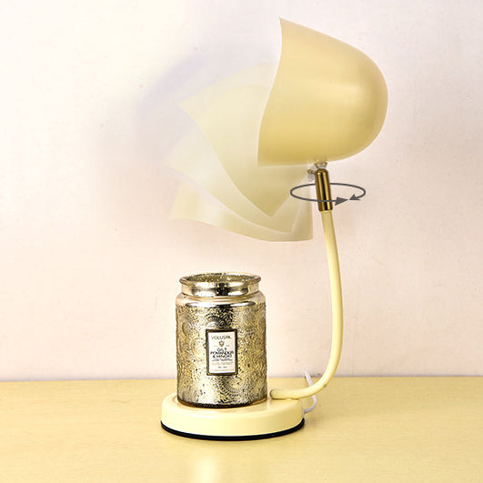 Metal Eggshell Melting Wax Table Lamp