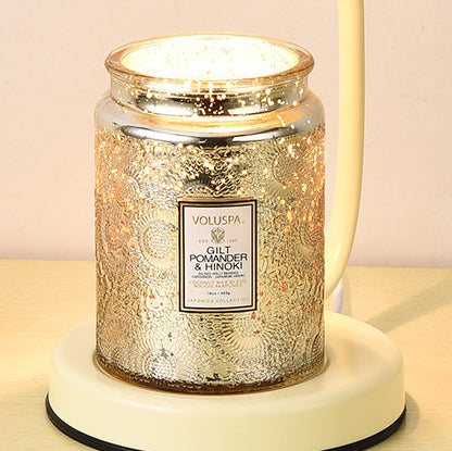 Metal Eggshell Melting Wax Table Lamp