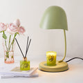 Metal Eggshell Melting Wax Table Lamp
