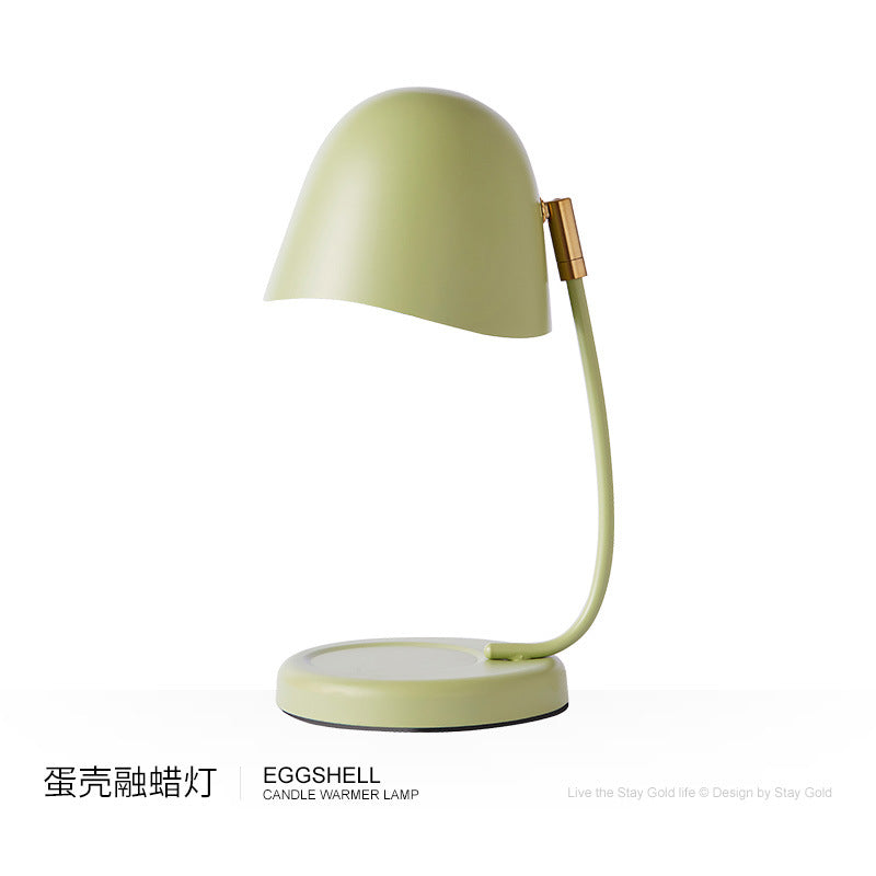 Metal Eggshell Melting Wax Table Lamp