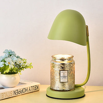 Metal Eggshell Melting Wax Table Lamp