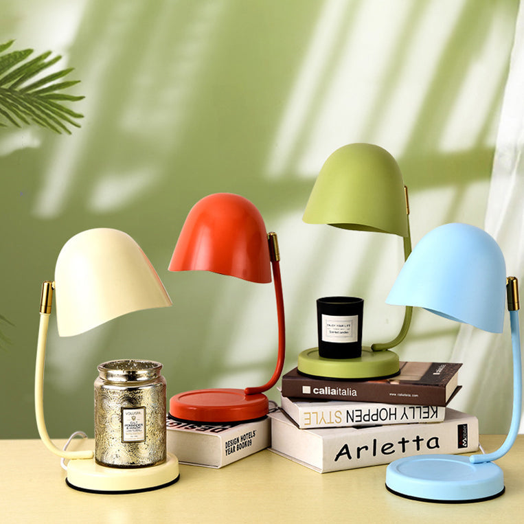 Metal Eggshell Melting Wax Table Lamp