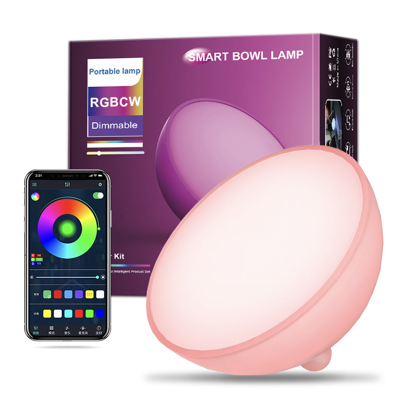 PC Bowl Round Bluetooth Table Lamp