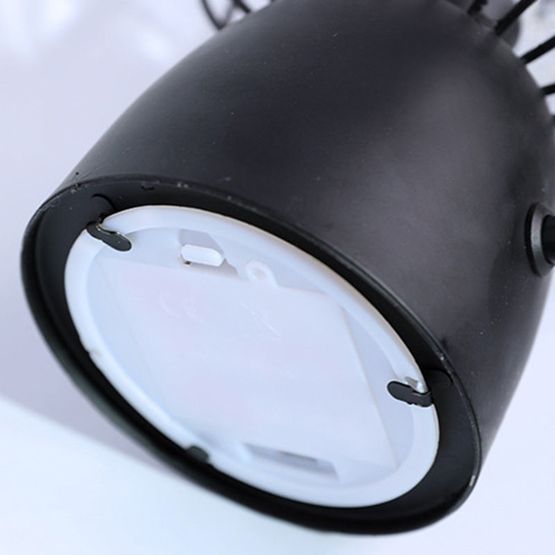 Iron Copper Wire Cylinder Table Lamp