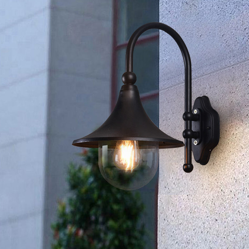 Aluminum PVC Conic Horn Outdoor Light