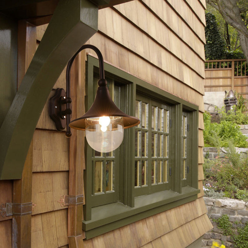 Aluminum PVC Conic Horn Outdoor Light