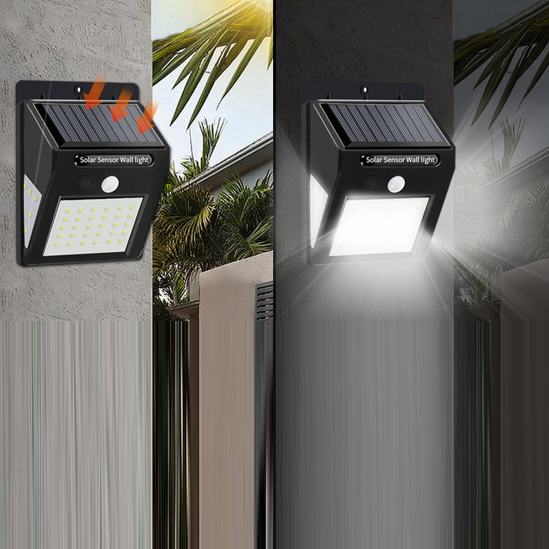 Motion Sensor ABS Rectangular Outdoor Light