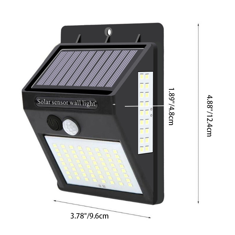 Motion Sensor ABS Rectangular Outdoor Light