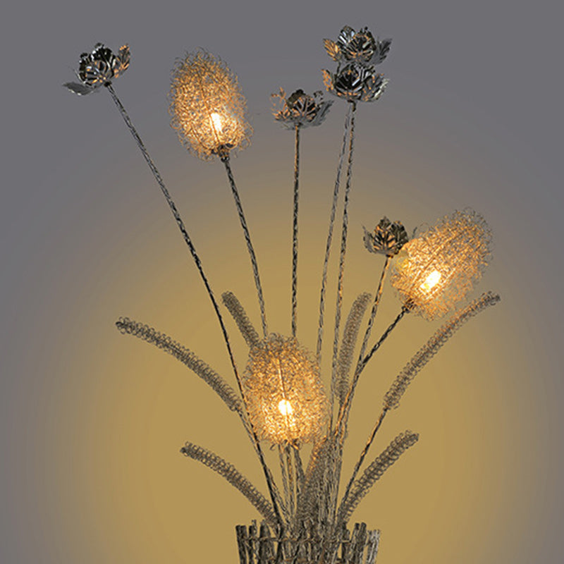 Modern Art Deco Aluminum Floor Lamp