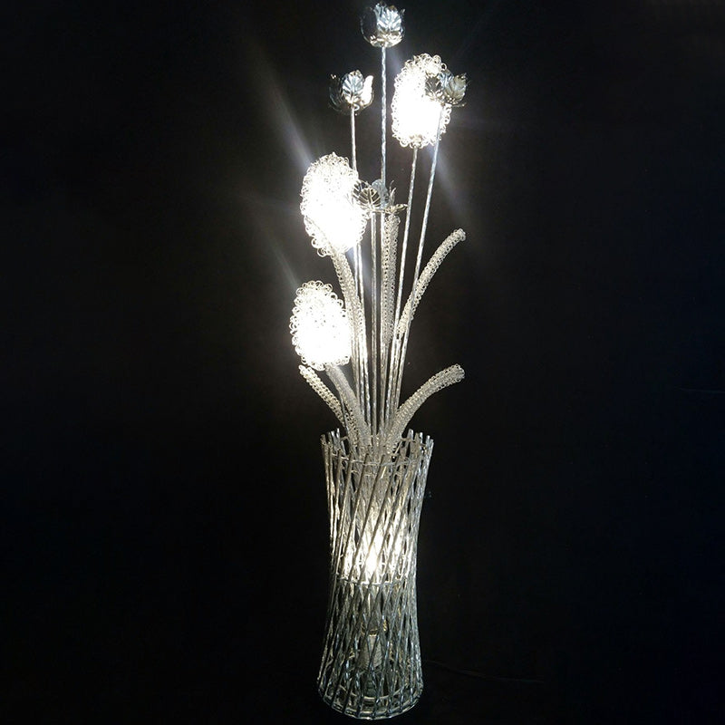 Modern Art Deco Aluminum Floor Lamp