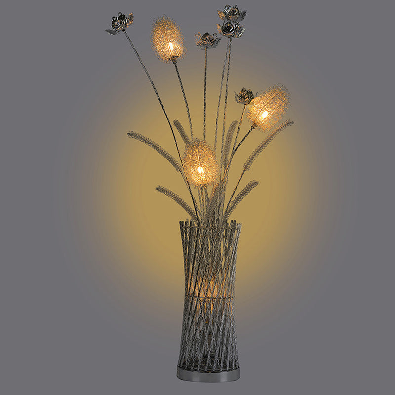 Modern Art Deco Aluminum Floor Lamp