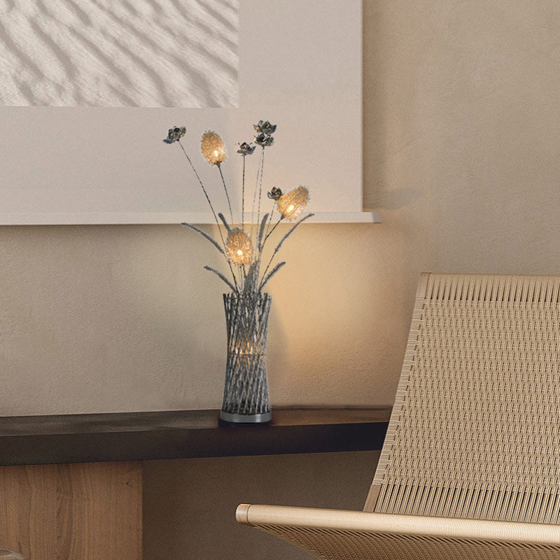 Modern Art Deco Aluminum Floor Lamp
