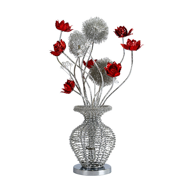 Aluminum Wire Weaving Decorative Table Lamp