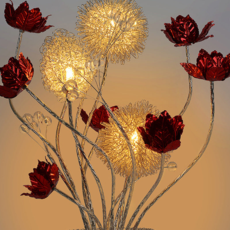 Aluminum Wire Weaving Decorative Table Lamp