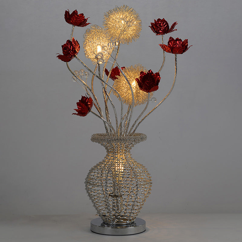 Aluminum Wire Weaving Decorative Table Lamp