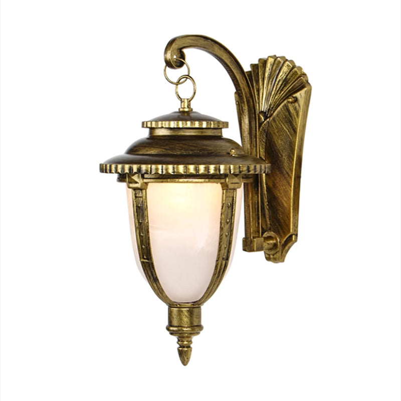 Aluminum Glass Carriage Lantern Outdoor Light