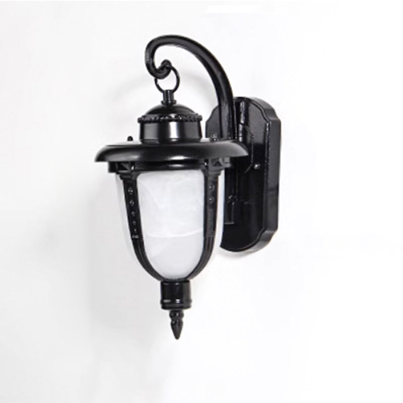 Aluminum Glass Carriage Lantern Outdoor Light