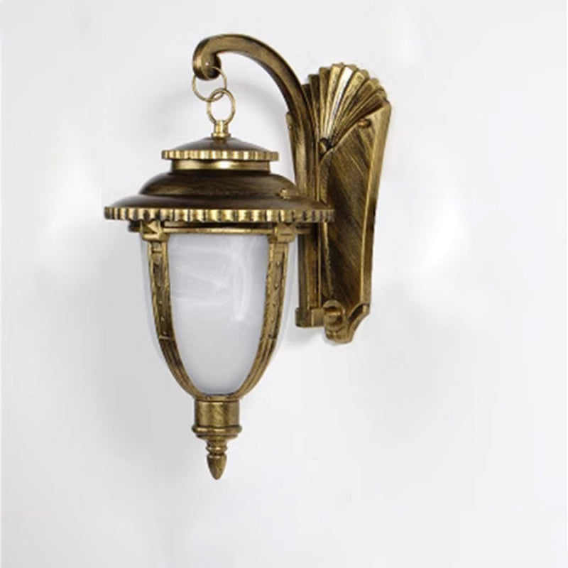 Aluminum Glass Carriage Lantern Outdoor Light