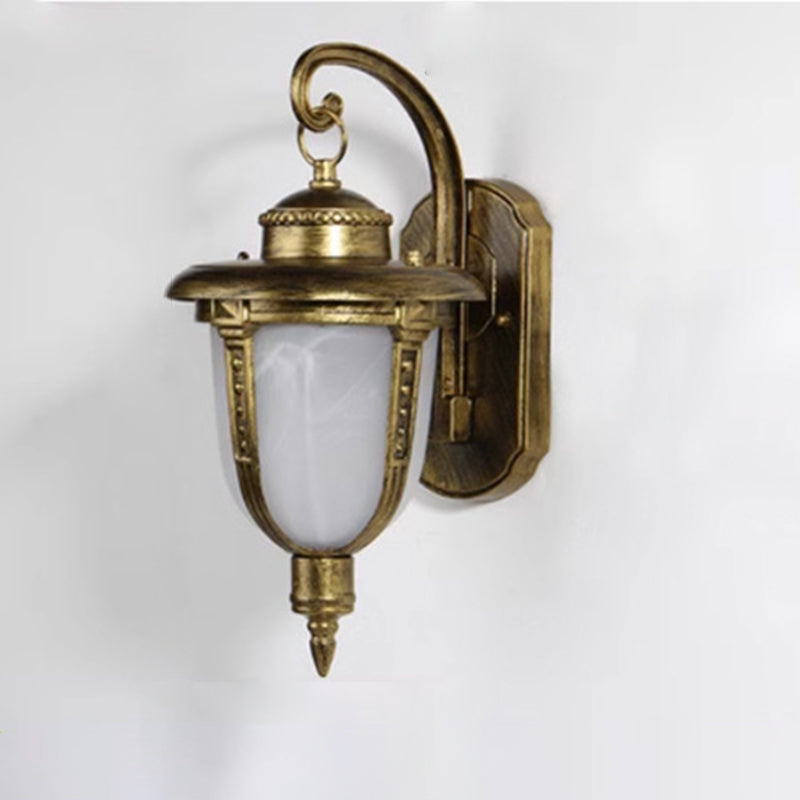 Aluminum Glass Carriage Lantern Outdoor Light