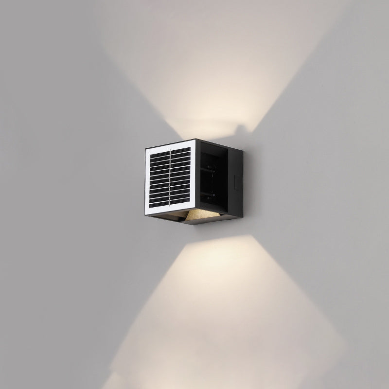 Aluminum ABS Cube Patio Outdoor Light