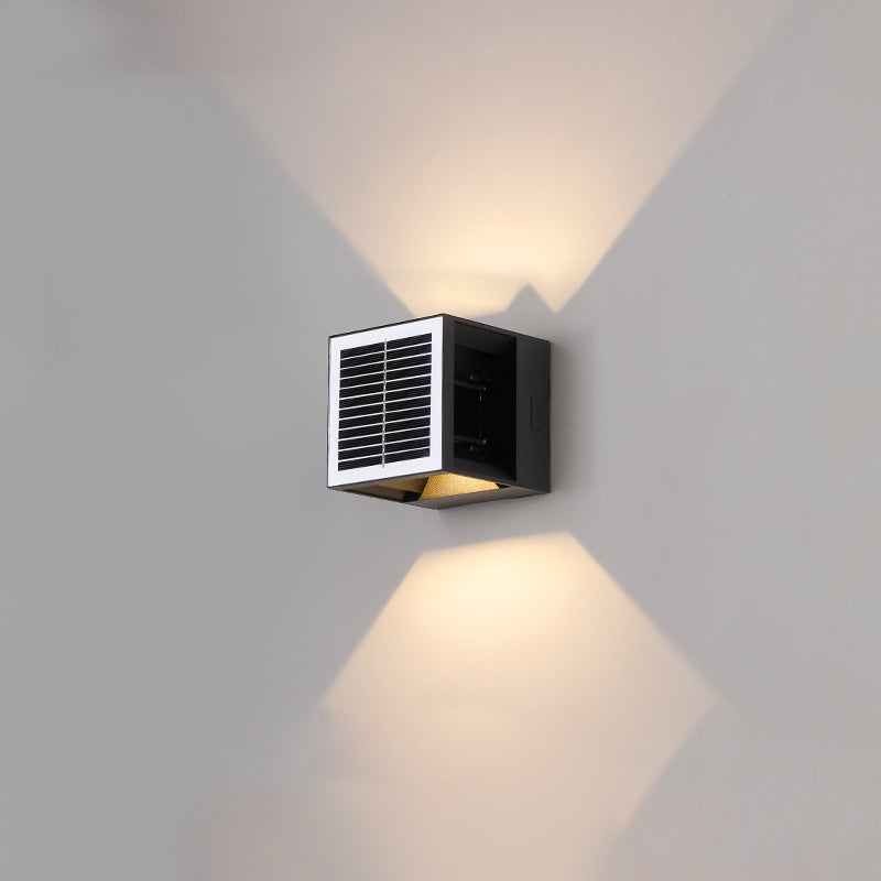 Aluminum ABS Cube Patio Outdoor Light
