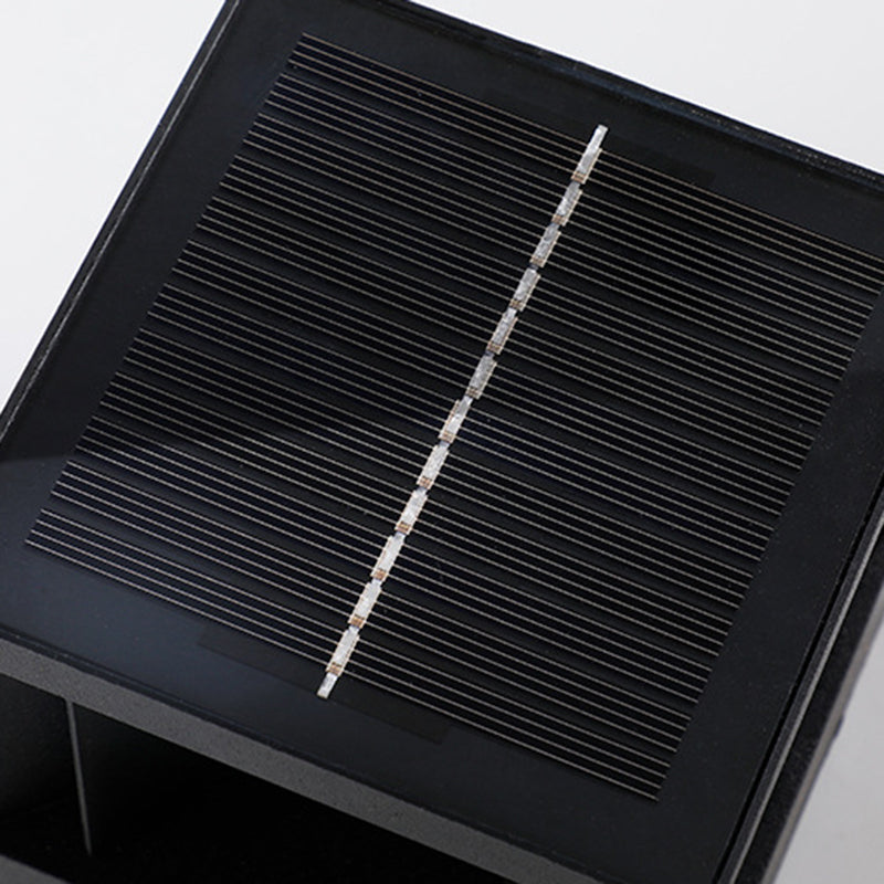 Aluminum ABS Cube Patio Outdoor Light