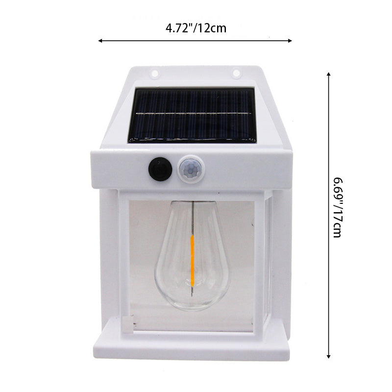 PC ABS Rectangular Patio Outdoor Light