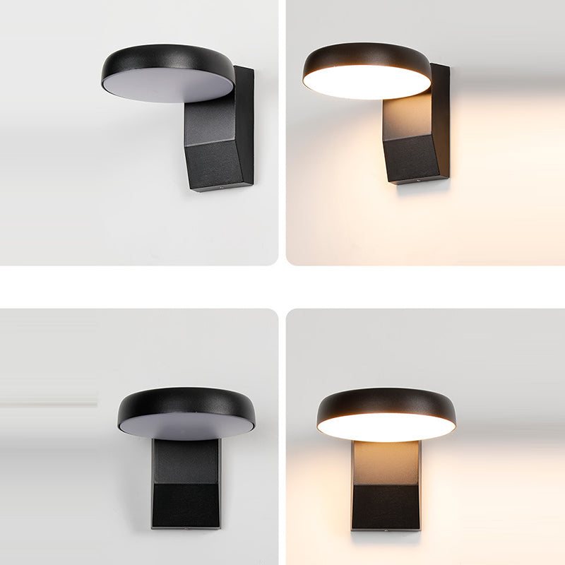 Rotatable Aluminum PC Square Outdoor Light