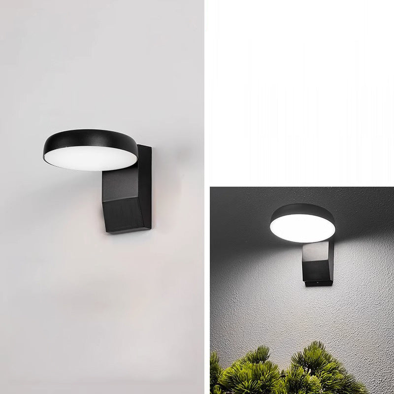 Rotatable Aluminum PC Square Outdoor Light