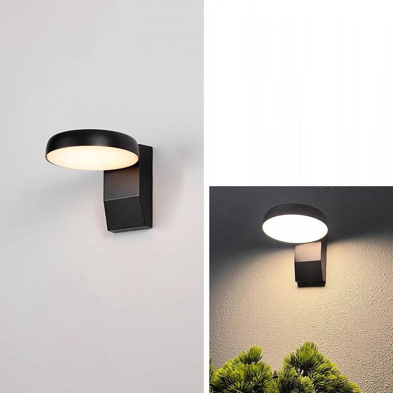 Rotatable Aluminum PC Square Outdoor Light