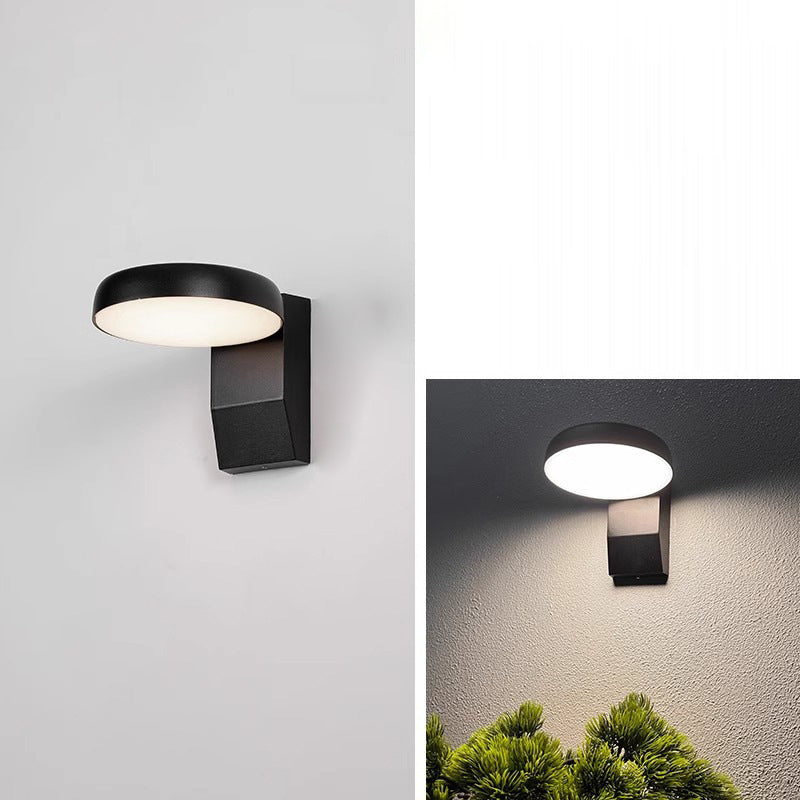 Rotatable Aluminum PC Square Outdoor Light