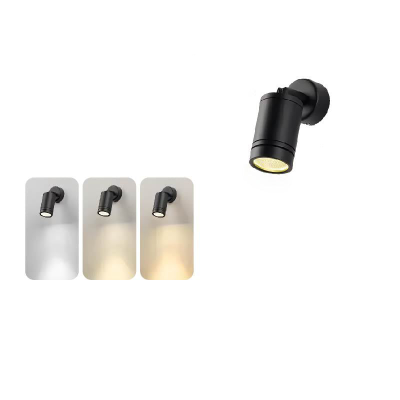 Aluminum Iron Cylinder Long Outdoor Light