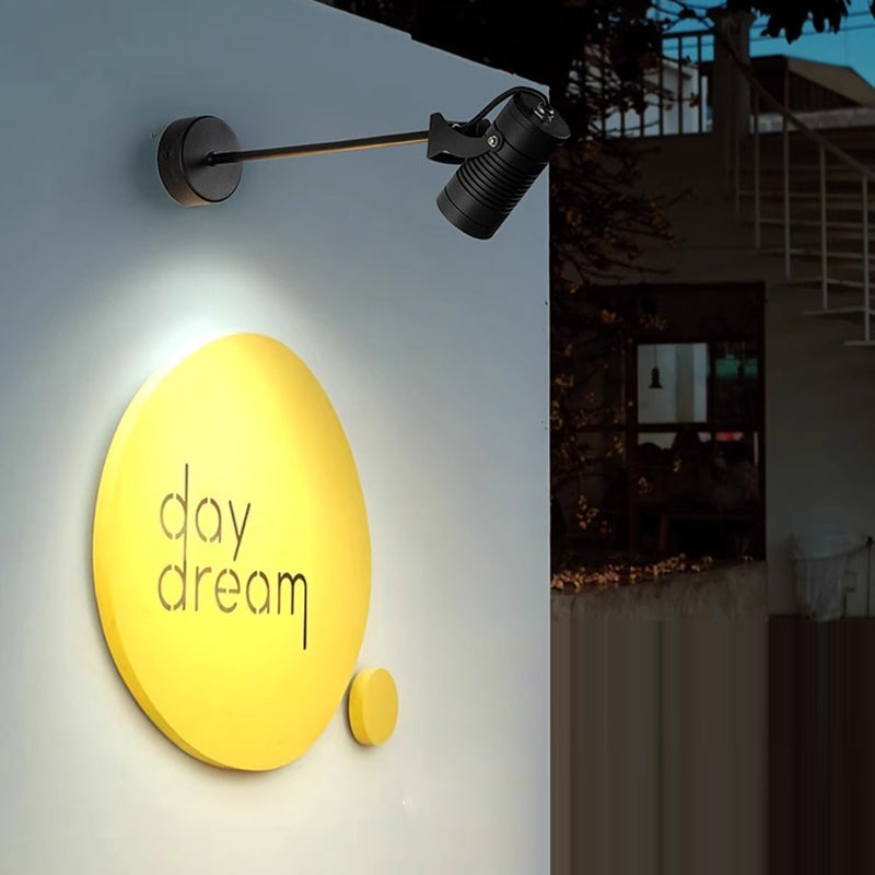 Aluminum Iron Cylinder Long Outdoor Light