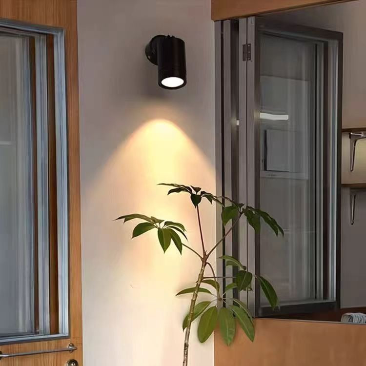 Aluminum Iron Cylinder Long Outdoor Light