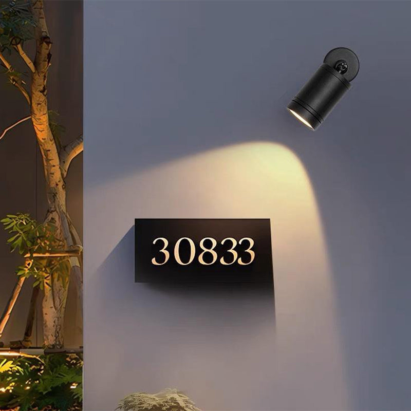 Aluminum Iron Cylinder Long Outdoor Light