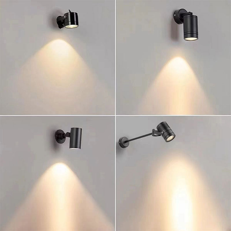 Aluminum Iron Cylinder Long Outdoor Light