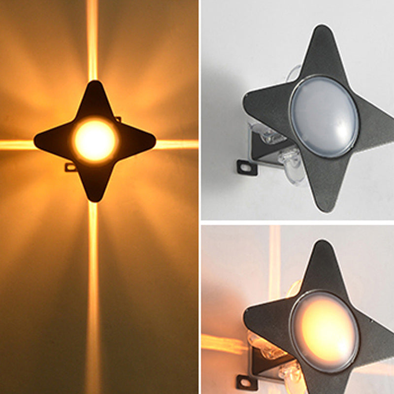 Aluminum Acrylic PC Cross Outdoor Light