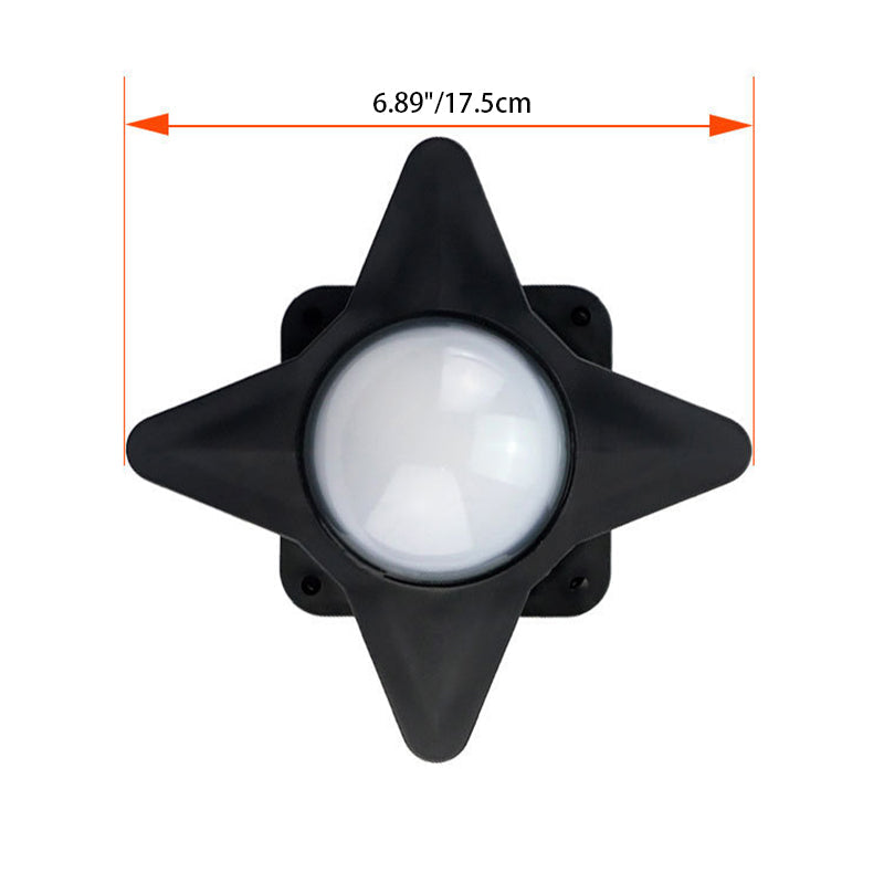 Aluminum Acrylic PC Cross Outdoor Light
