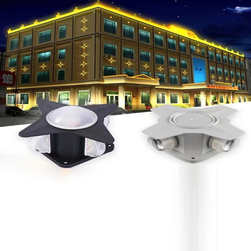 Aluminum Acrylic PC Cross Outdoor Light