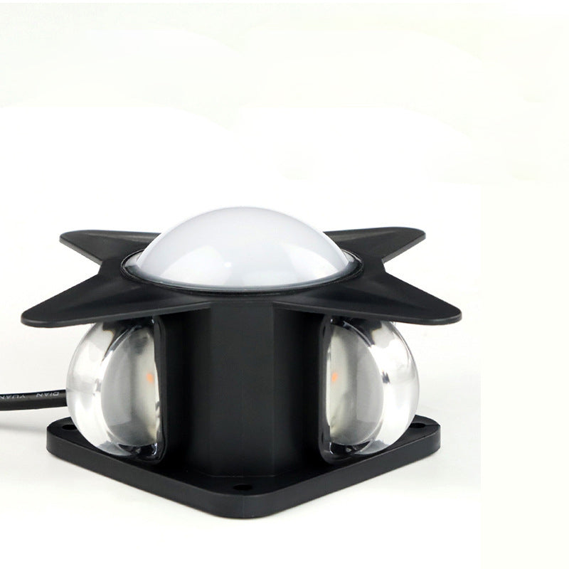 Aluminum Acrylic PC Cross Outdoor Light