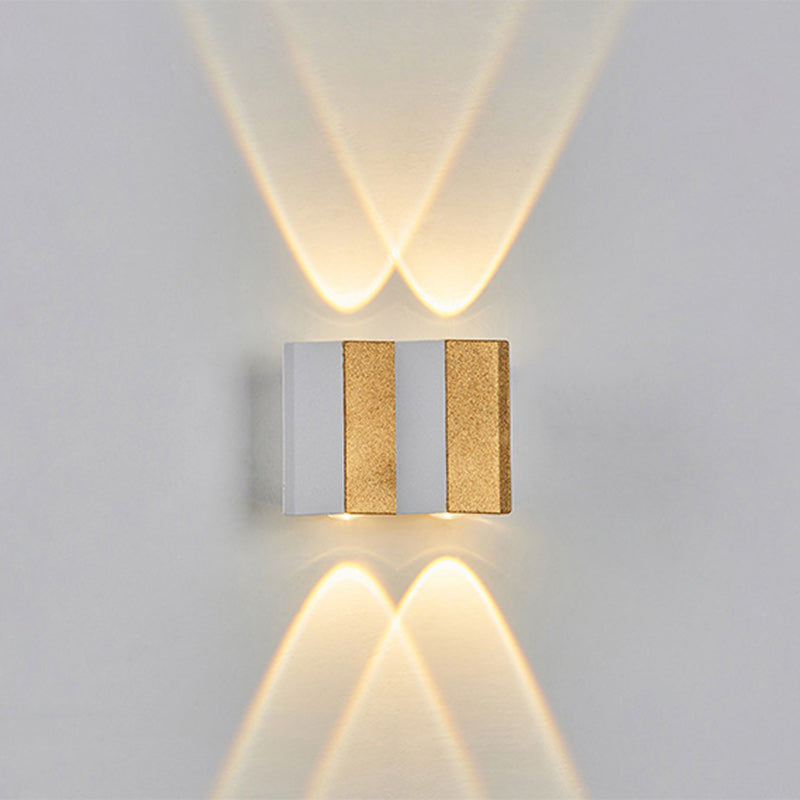 Aluminum Rectangular Bent Up Outdoor Light