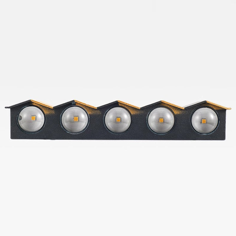 Aluminum Rectangular Bent Up Outdoor Light