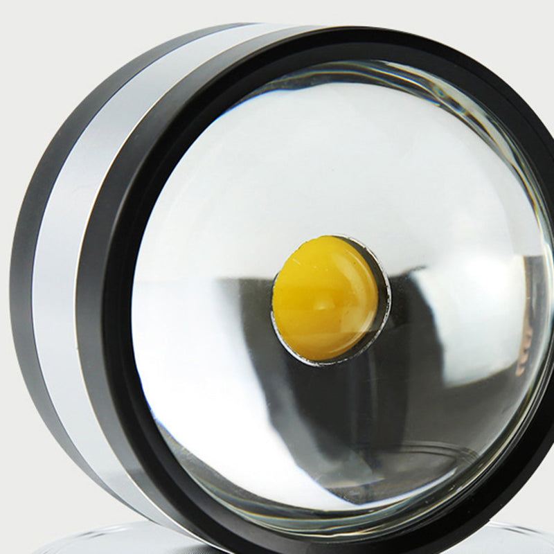 Aluminum Crystal Ball Hallway Wall Lamp