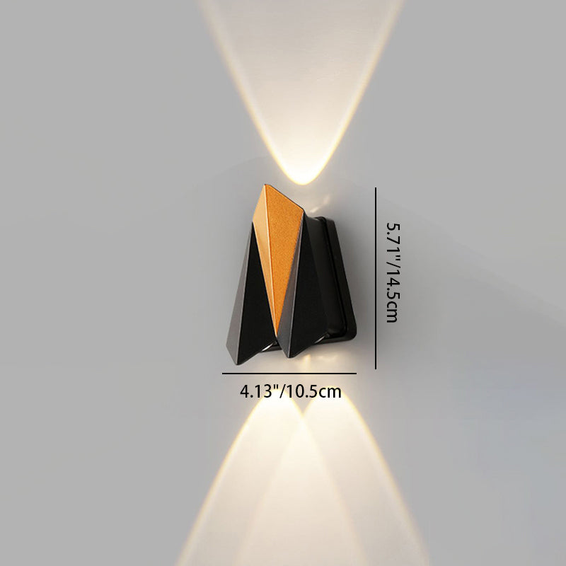 Aluminum Plane Up Down Outdoor Light