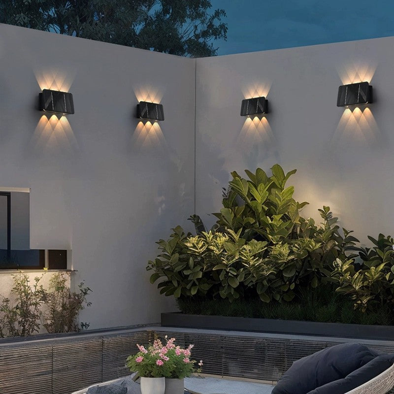 ABS Acrylic Rectangular Patio Outdoor Light
