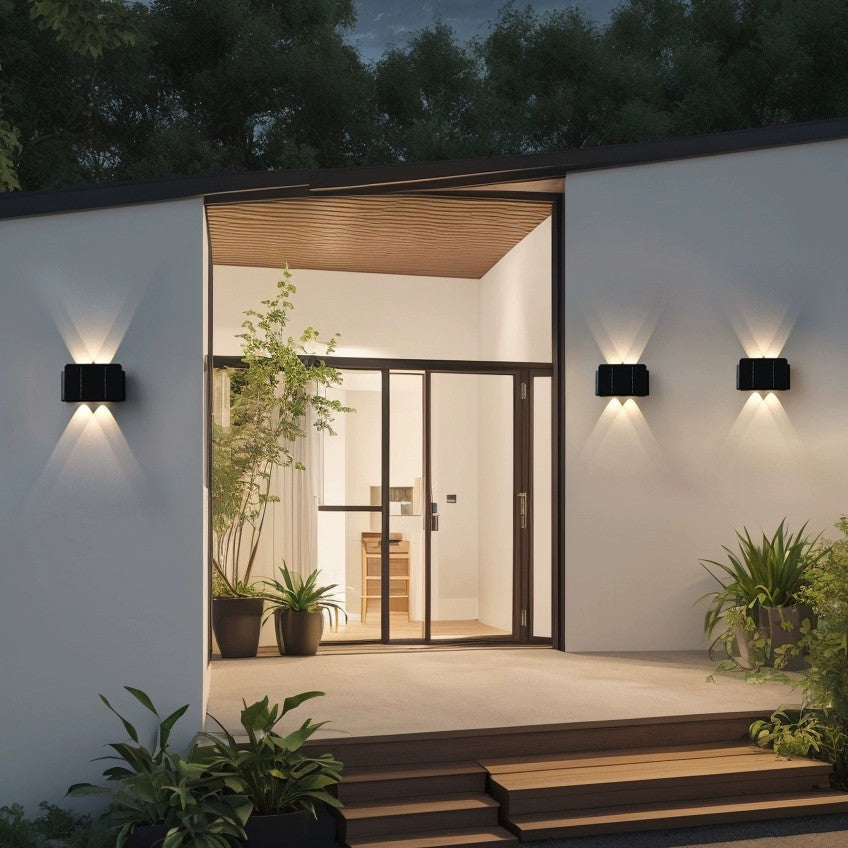 ABS Acrylic Rectangular Patio Outdoor Light