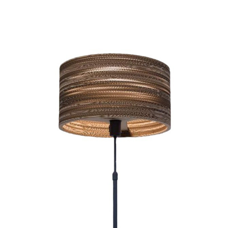 Corrugated Cardboard Floor Lamp