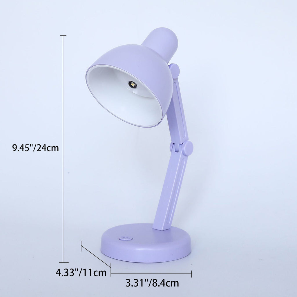 ABS Battery Foldable Round Table Lamp