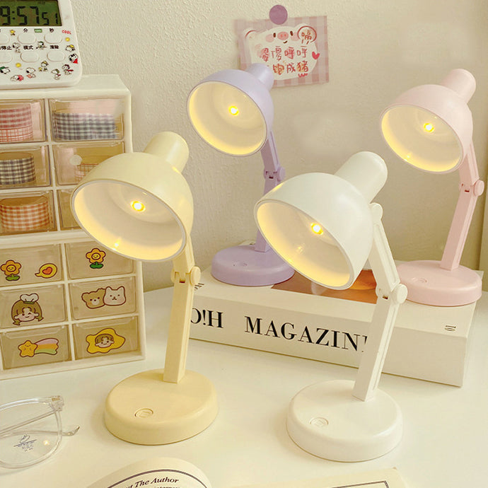 ABS Battery Foldable Round Table Lamp